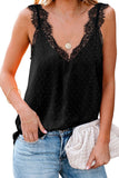 Eyelash V Neck Cami Tank Top