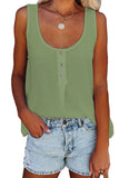 Textured Cotton Tank Top